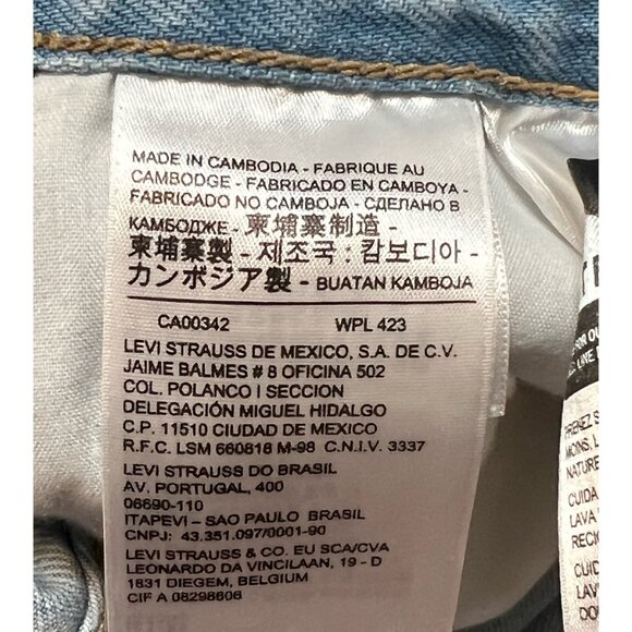 Levi’s Wedgie cut off jean short waist size 27 - Picture 11 of 12